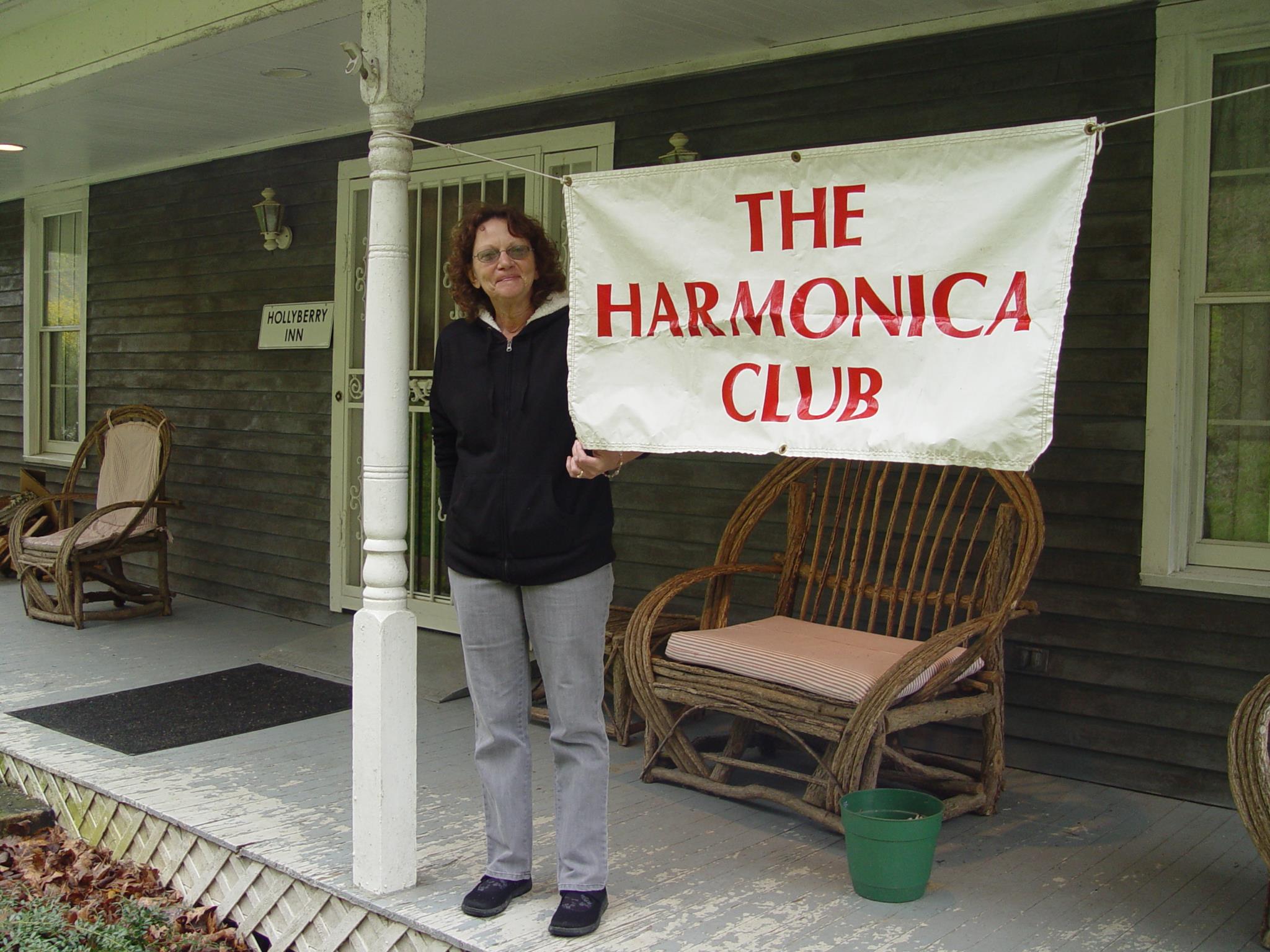 when you see the HAMONICA CLUB sign, you know your'e there